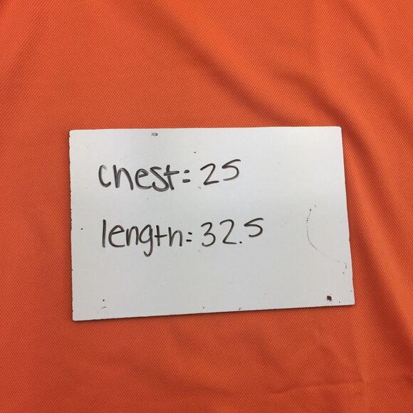 Nike Golf Mens Fit Dry Orange Polo Shirt UV Protective 128898-835 Size XXL - Picture 10 of 10